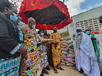 The items were presented to the schools by the National Chief Imam himself