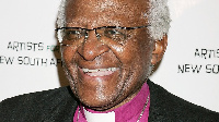 Desmond Tutu na di smiling South African archbishop