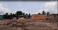 The demolition is to pave way for the construction of additional carriageway from Ofankor to Nsawam