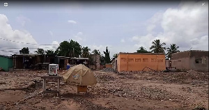 The demolition is to pave way for the construction of additional carriageway from Ofankor to Nsawam