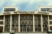 Frontage of the Accra Metropolitan Assembly