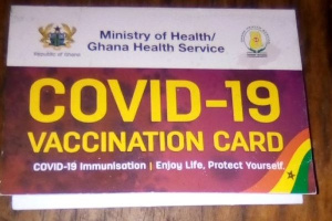 COVID-19 vaccination card