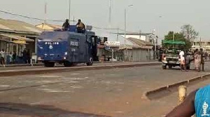 Police Lamashegu Tamale Rioting Youth