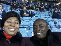 Kwabena Agyepong and wife Lawrentia Agyepong