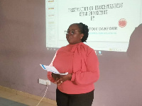 UNICEF representative in charge of Child Protection, Joyce Odame