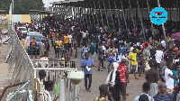 Thousands have thronged the El Wak Stadium for Ghana Cards ahead of Sunday's deadline