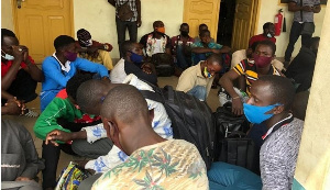 The illegal travellers included 116 males and three females, comprising 67 Nigerians