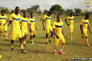 Hearts of Oak squad training