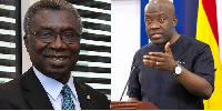 Prof Frimpong-Boateng and Kojo Oppong Nkrumah