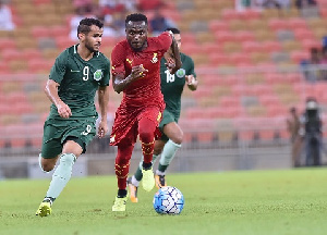 The Black Stars put up a commanding display to beat Saudi Arabia 3-0 in Jeddah