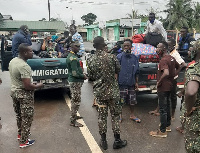 The arrests was coordinated by the Elubo Sector Commander, Chief Superintendent Joshua Kraku