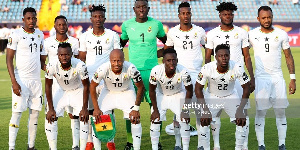 The senior national team of Ghana