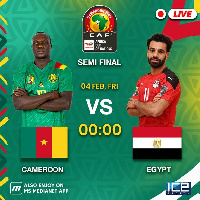 Cameroon host Egypt at the Paul Biya Stadium in the second 2021 AFCON semi-final