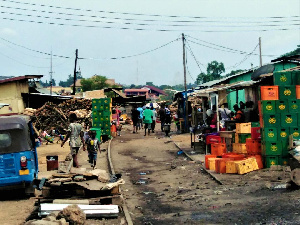 Asafo Railway Line in the Central Business District