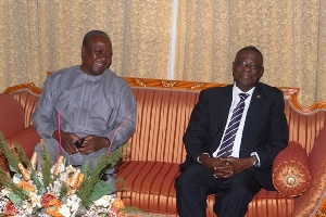 Prez Mills Mahama @ Airport