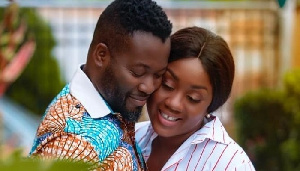 Adjetey Anang And Wife