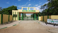 The entrance to Ebenezer Senior High School