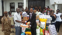 Fountain Gate Chapel, Glory Pastures Sakumono, donates to Akuse prisons