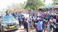 Vice President Philip Mpango speaks with Chiungutwa villagers in Masasi District