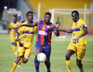 Black Stars striker , Asamoah Gyan(M)