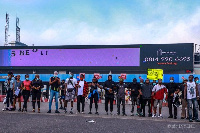 End SARS protesters at the Lekki tollgate in Lagos