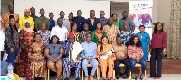 Participants of GIMPA ALET training workshop held in Koforidua.