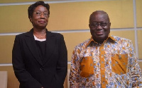 Chief Justice Sophia Akuffo was sworn in as the new Chief Justice Monday June 19