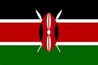 The flag of Kenya