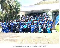 Judges and Magistrates in a group photograph