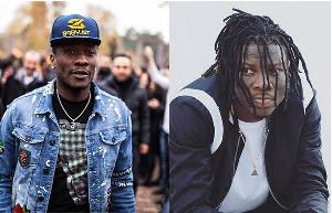 Asamoah Gyan and Stonebwoy