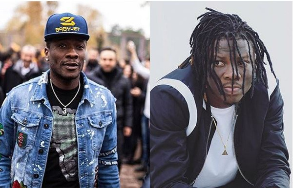 Asamoah Gyan and Stonebwoy