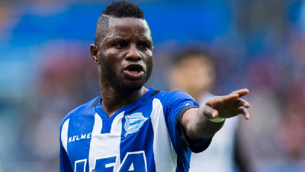 Deportivo Alaves midfielder Mubarak Wakaso