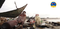 File photo/Plastic waste at a beach