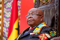 Speaker of Parliament, Professor Mike Oquaye