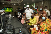 President Nana Addo Dankwa Akufo-Addo at the commissioning of the project