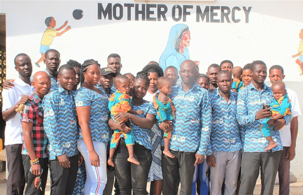 Kasena-Nankana West District office of NABCO made a donation to the Mother of Mercy Babies Home