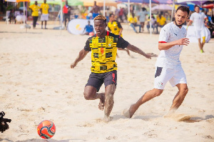 Some Black Sharks players during the match