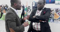 Albert Ankrah, Business Development Manager at Jospong Group (Right)