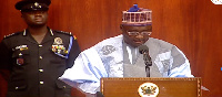 Vice President Mahamudu Bawumia speaking at the meeting