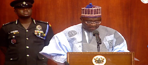 Vice President Mahamudu Bawumia speaking at the meeting