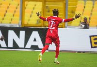 Stephen Amankona scored the first goal