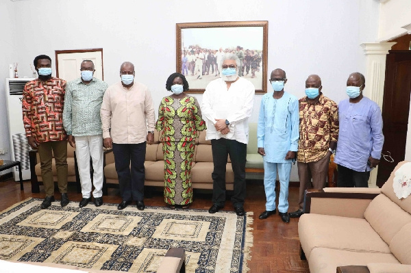 Rawlings and NDC executives