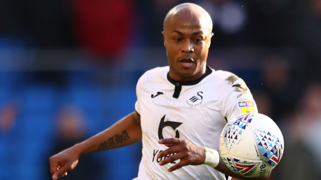 Former Swansea City captain, Andre Ayew