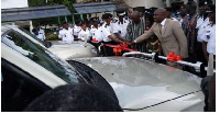 Ghana National Fire Service vehicles