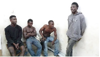 The stowaways were found on a vessel leaving for Holland from Tema Harbour