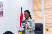 Ursula Owusu-Ekuful is the Minister of Communications and Digitalisation