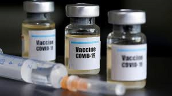 A photo of the coronavirus vaccine