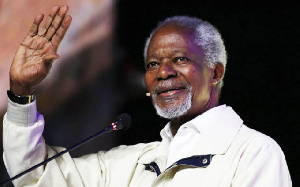 The late Kofi Annan has finally been laid to rest at the Military Cemetery in Accra