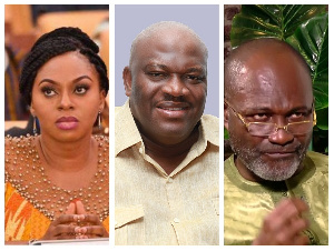 Adwoa Safo, Henry Quartey and Kennedy Agyapong