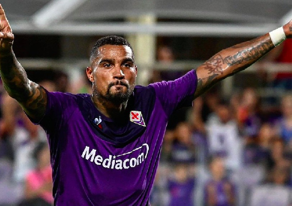 Fiorentina forward Kevin-Prince Boateng